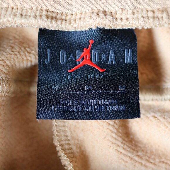 Jordan 23 Engineered Shorts Mens Medium Tan Beige Drawstring Athletic DV7685-277 - Picture 10 of 16